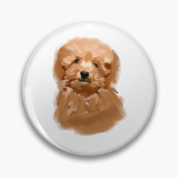 Item preview, Toy Poodle Dog Painting designed and sold by ZombieFiend.