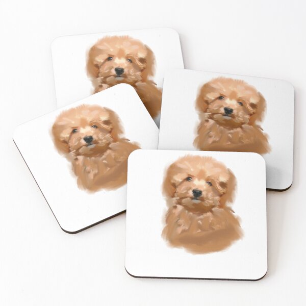 Item preview, Toy Poodle Dog Painting designed and sold by ZombieFiend.