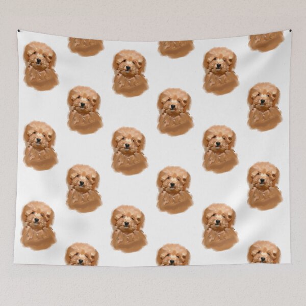 Item preview, Toy Poodle Dog Painting designed and sold by ZombieFiend.