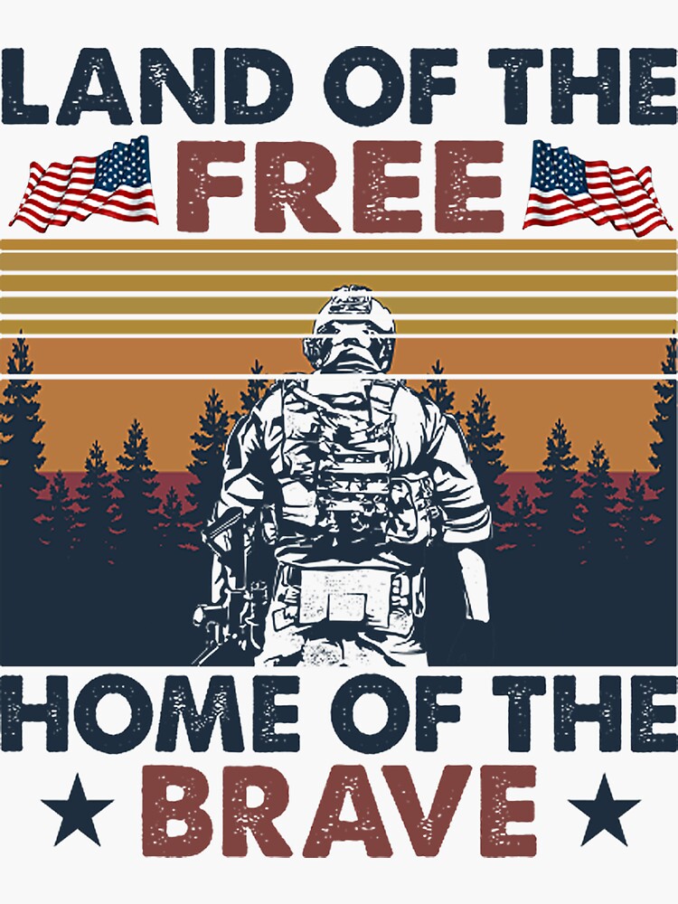 land of the free home of the brave cliche