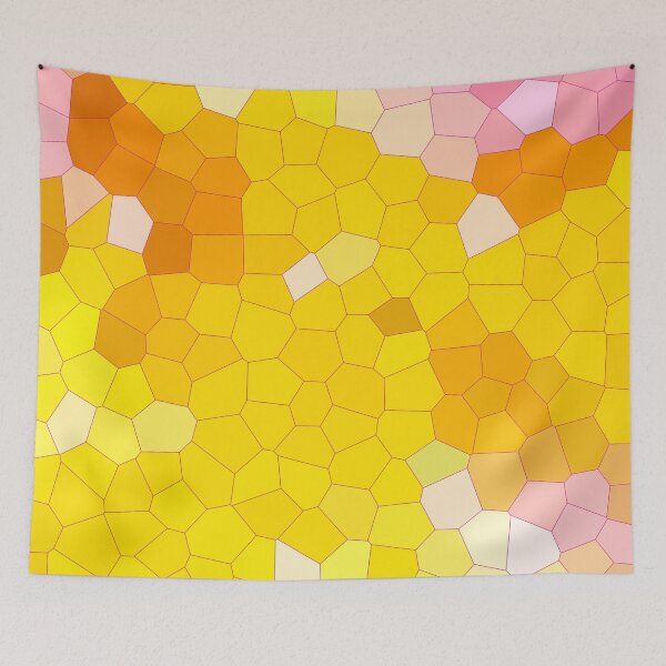 Item preview, Honey and Cream Mosaic Pattern designed and sold by Sebastian Grafmann.