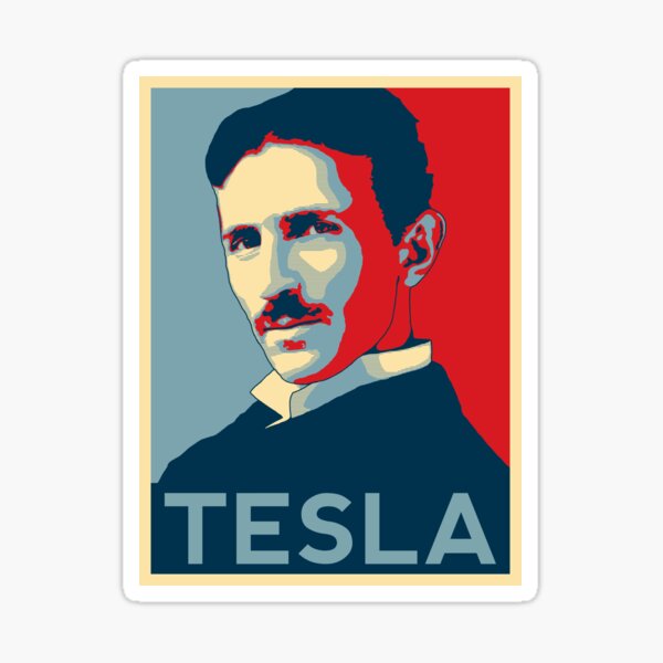 Nikola Tesla Sticker
