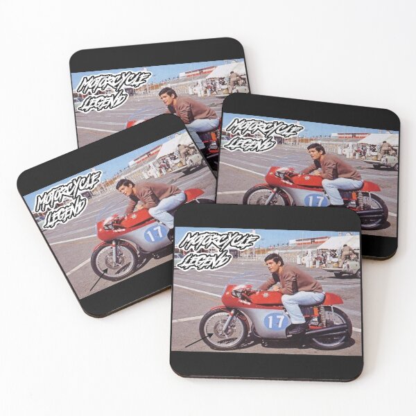 Item preview, Young Giacomo Agostini, Motorcycle Legend, MV Agusta Era designed and sold by ianearthcore.