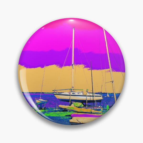 Item preview, Barcos en el arco iris designed and sold by michellelegrand.