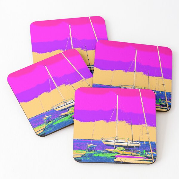 Item preview, Boats in the Rainbow designed and sold by michellelegrand.