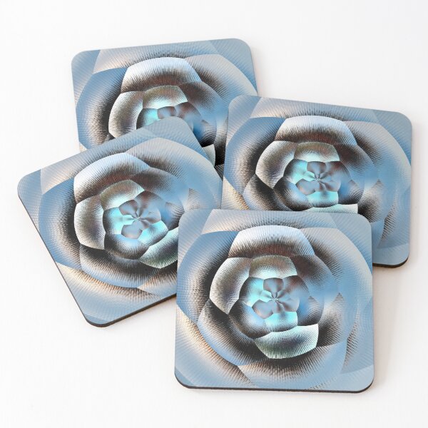 Item preview, Blue silver flower.o designed and sold by Sihamedtaha.