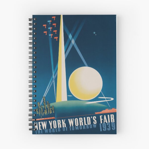 Item preview, 1939 New York Worlds Fair vintage travel poster designed and sold by stickart-marek.