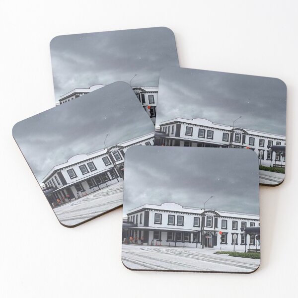 Item preview, Hail Storm at Waimate Hotel designed and sold by WildPenDesign.