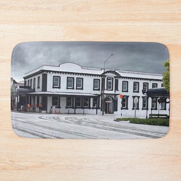 Item preview, Hail Storm at Waimate Hotel designed and sold by WildPenDesign.
