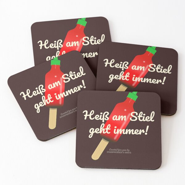 Item preview, Chili T Shirt Design saying hot on a stick designed and sold by Spassprediger.