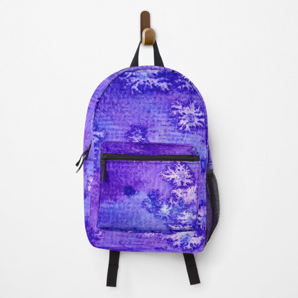 Item preview, Purple and Blue Abstract Snowflakes designed and sold by Sebastian Grafmann.