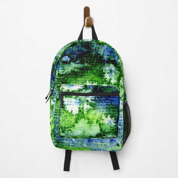 Item preview, Green and Blue Abstract Surface designed and sold by Sebastian Grafmann.
