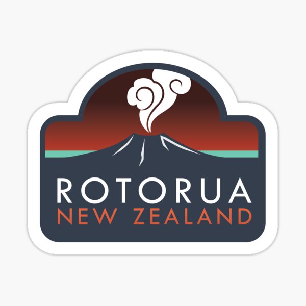 Rotorua Badge Sticker