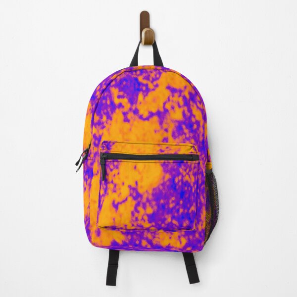 Item preview, Orange Purple Cement Pattern designed and sold by wildjellybeans.