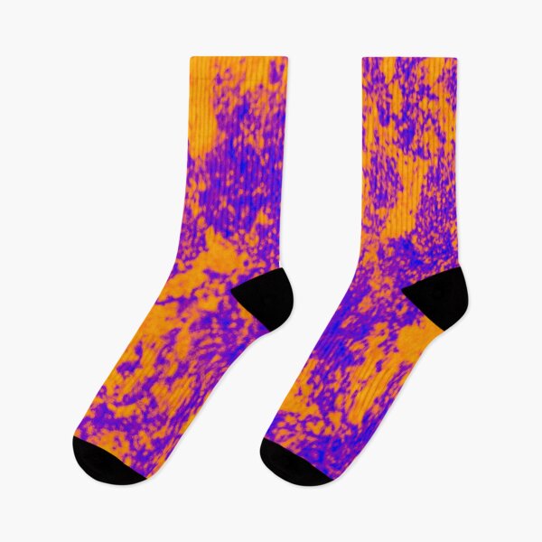 Item preview, Orange Purple Cement Pattern designed and sold by wildjellybeans.
