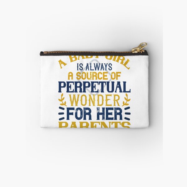 Item preview, A Baby Girl Is Always A Source Of Perpetual Wonder For Her Parents designed and sold by GoodVibeDesign.