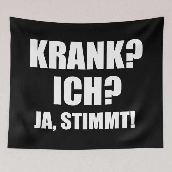 Artikelvorschau, Krank? Ich? Ja, Stimmt! entworfen und verkauft von Argentini.
