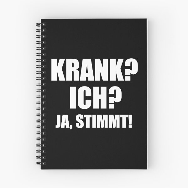 Artikelvorschau, Krank? Ich? Ja, Stimmt! entworfen und verkauft von Argentini.