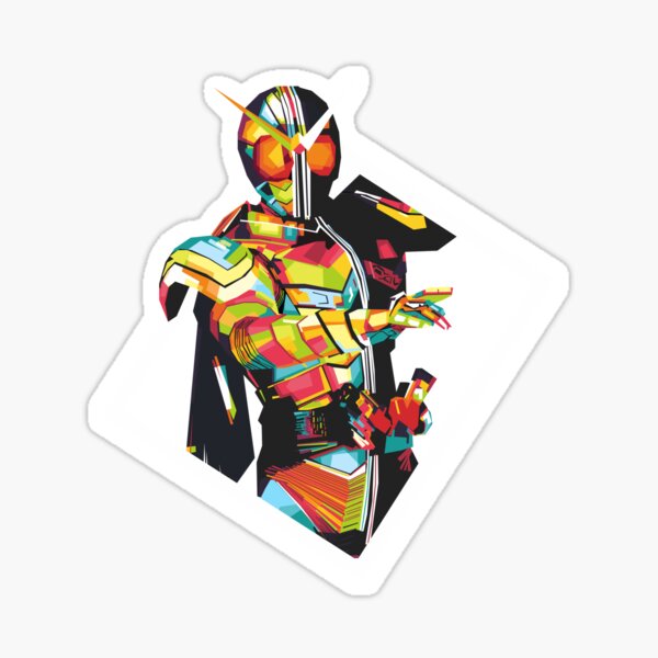 Item preview, Kamen Rider W designed and sold by PopartToku.
