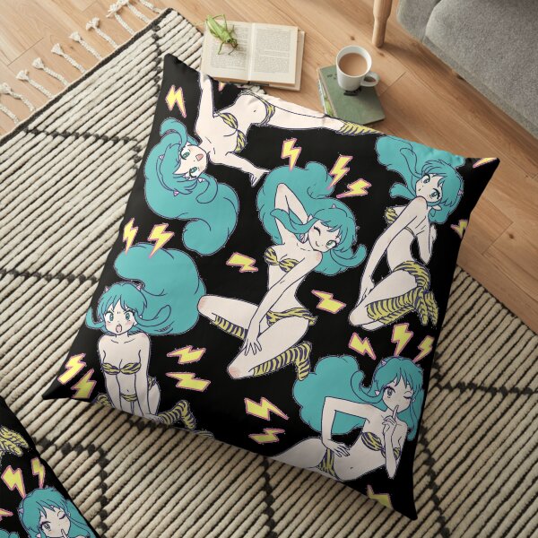 urusei yatsura lum all over pose うる星やつら Floor Pillow