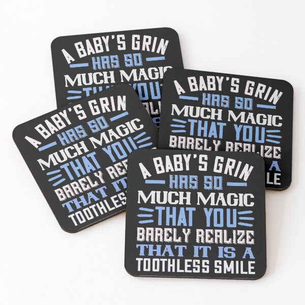 Item preview, A Baby’s Grin Has So Much Magic That You Barely Realize That It Is A Toothless Smile  designed and sold by GoodVibeDesign.
