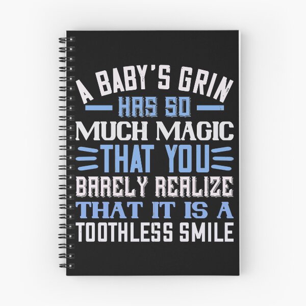Item preview, A Baby’s Grin Has So Much Magic That You Barely Realize That It Is A Toothless Smile  designed and sold by GoodVibeDesign.