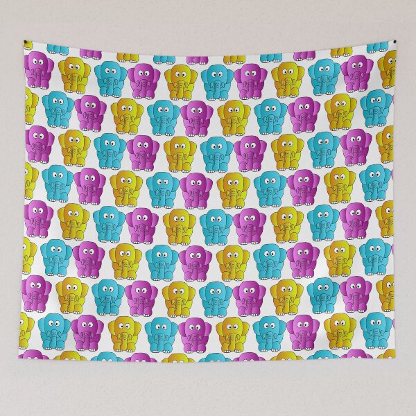 Item preview, Cute baby elephant pattern design designed and sold by SHOHANA.