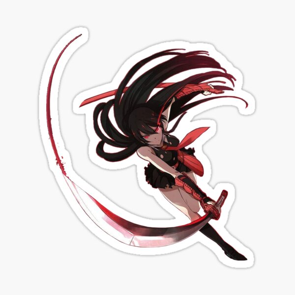  Alexiss Akame Ga Kill Esdeath Girl Cute Sticker for