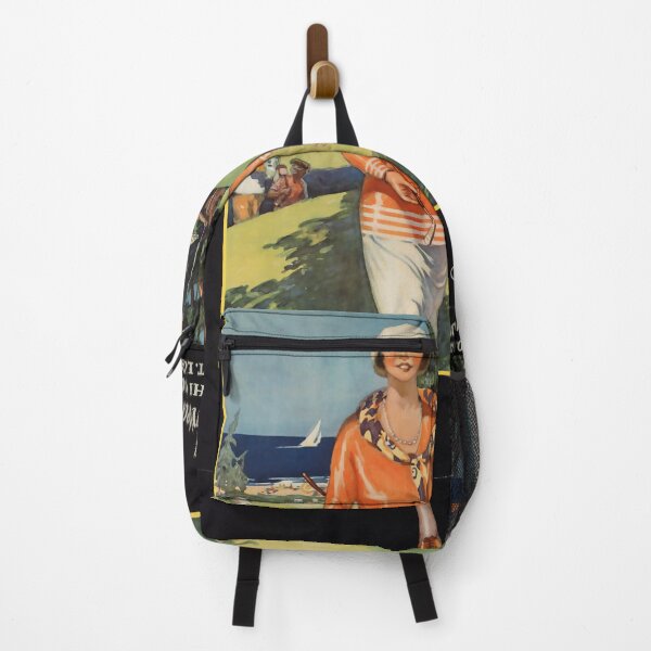 Item preview, Gulf Coast vintage travel poster designed and sold by stickart-marek.