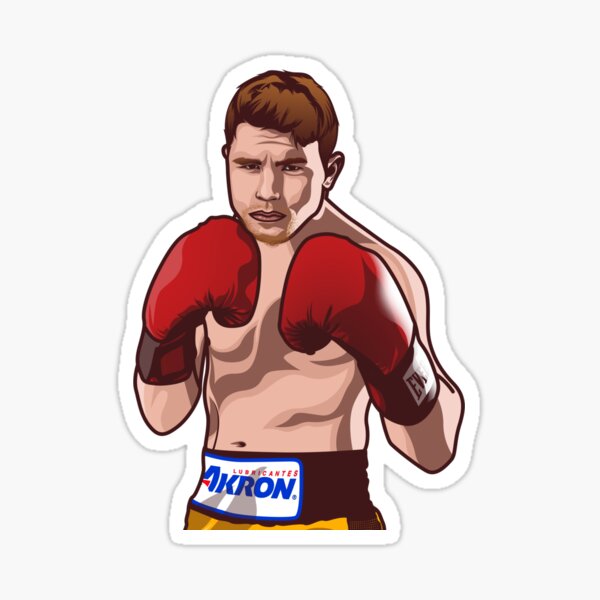 Sticker Saul Canelo Alvarez Redbubble