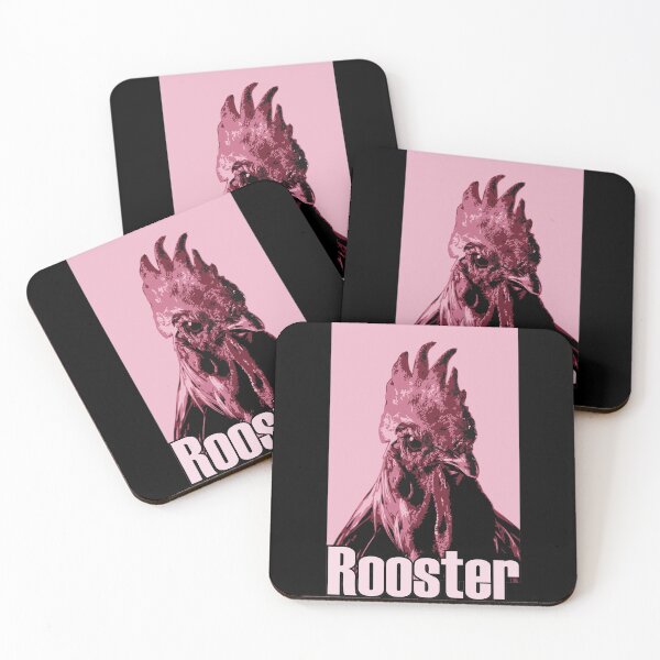 Item preview, rooster. pink rooster. cute rooster, beautiful rooster designed and sold by SyahrulPopArt.