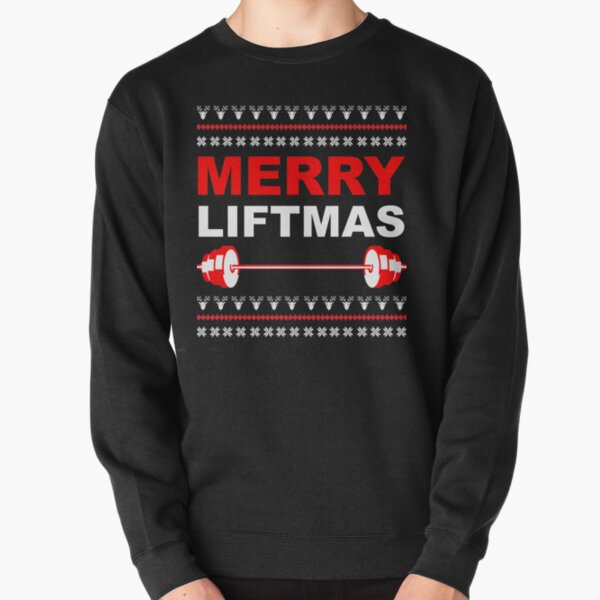 Weight lifting ugly sales christmas sweater