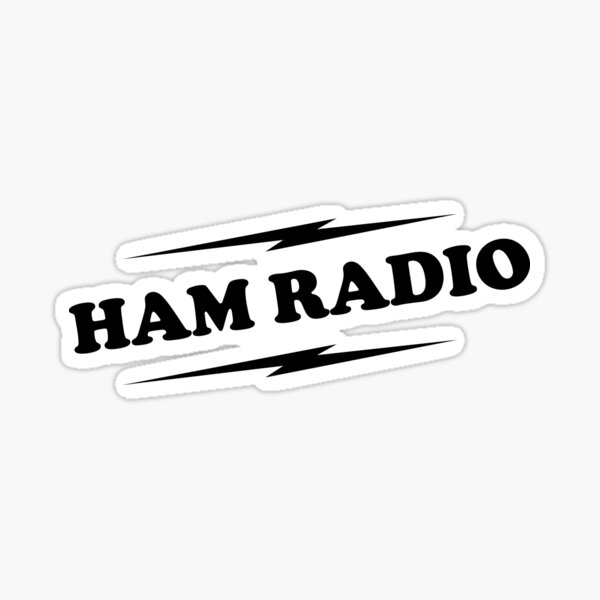 Ham Radio Stickers Redbubble