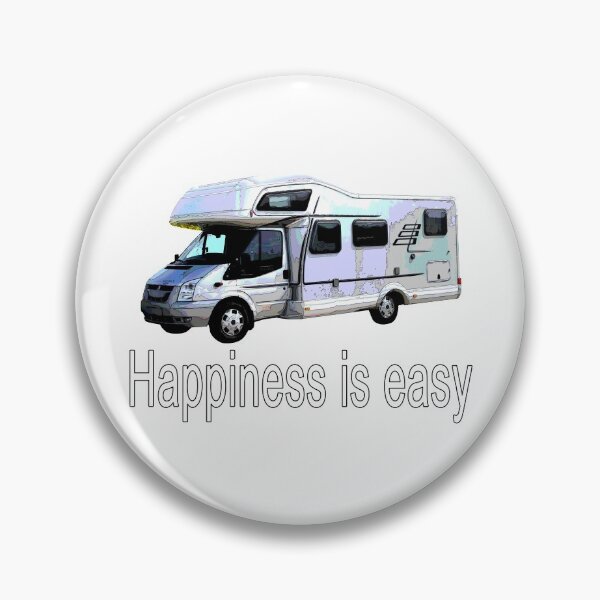 Item preview, Happiness is easy - MotorHome designed and sold by masterchef-fr.