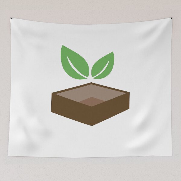 Item preview, Box of vegetarian food organic leaves and speech bubble for organic Vegetarian friendly diet designed and sold by Shawlin Islam.