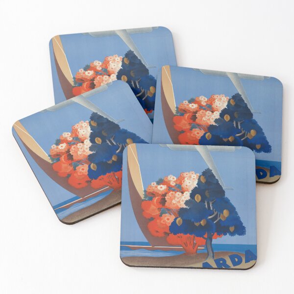 Item preview, ENIT Garda Italia vintage travel poster designed and sold by stickart-marek.