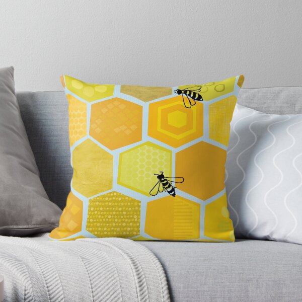 Bienen Dekokissen