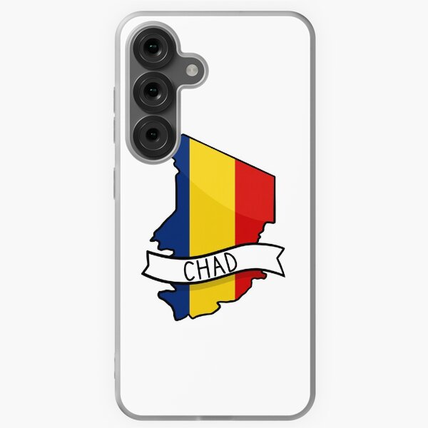 Item preview, Chad Flag Map Sticker designed and sold by Drawingvild.