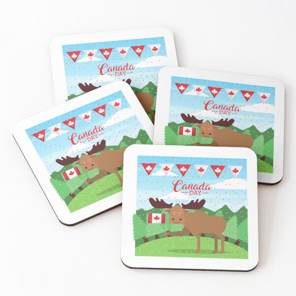 Item preview, CANADA DAY Moose designed and sold by atichot5.