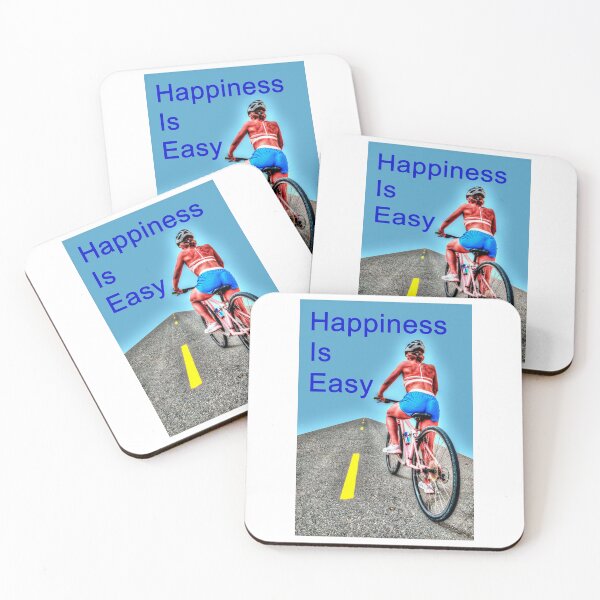 Item preview, Happiness is easy - Bicycle designed and sold by masterchef-fr.