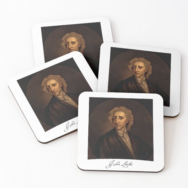 Item preview, John Locke Signature Portrait designed and sold by stayfree101.