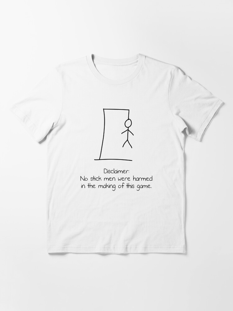 Alternate view of Hangman (Light Version) Essential T-Shirt