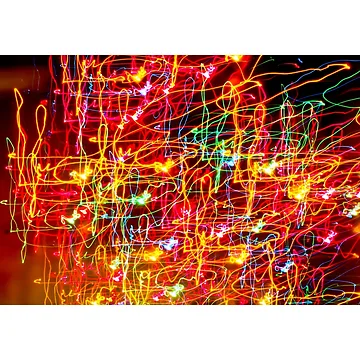 Artwork thumbnail, Bright Neon Abstract by davidas777