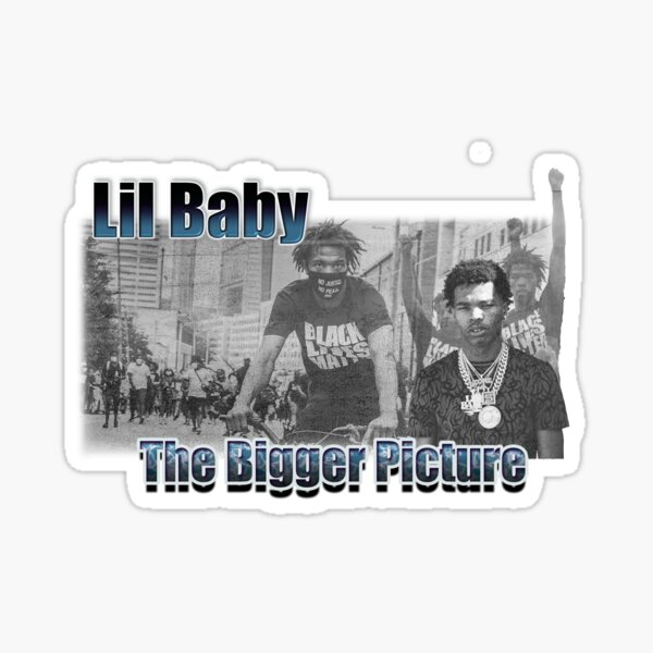 Lil Baby Vintage Collage T-Shirt Sticker