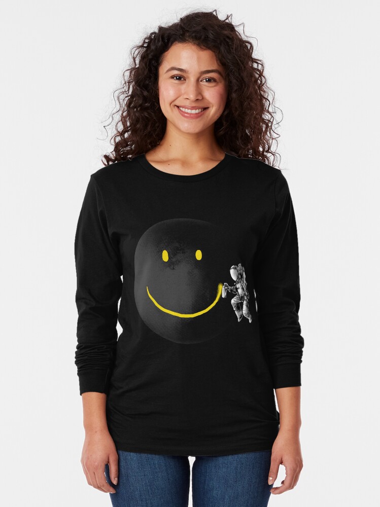 Alternate view of Make a Smile Long Sleeve T-Shirt