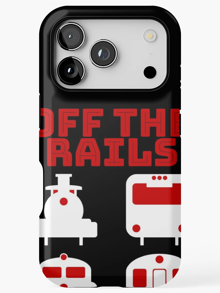 Thumbnail 1 of 4, iPhone Case, Off The Rails designed and sold by 8eye.
