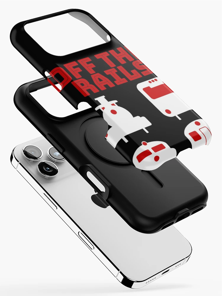 Thumbnail 2 of 4, iPhone Case, Off The Rails designed and sold by 8eye.