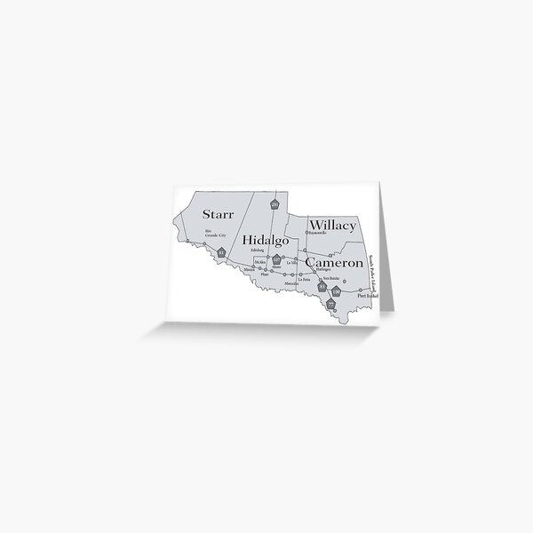 Rgv Counties Outline Greeting Card By Rgvandme Redbubble Rgv Counties Outline Greeting Card By Rgvandme Redbubble