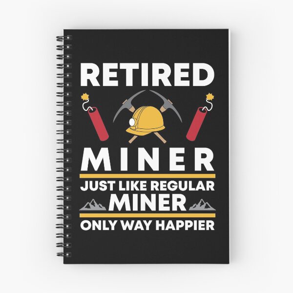 Item preview, Funny Happy Retired Miner designed and sold by livegood.
