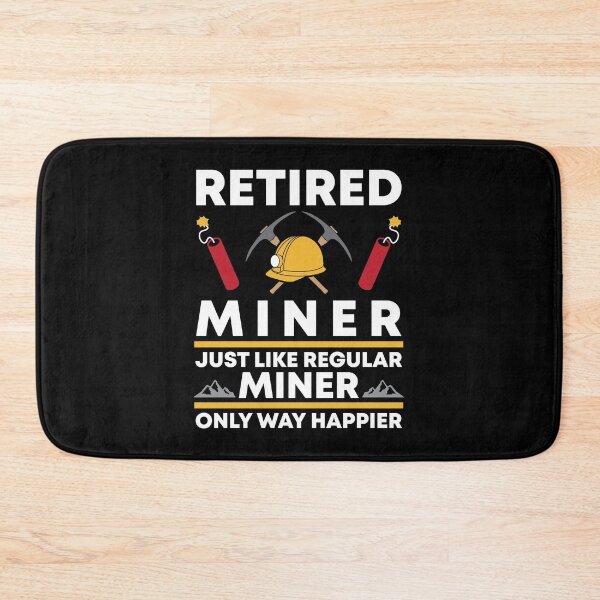Item preview, Funny Happy Retired Miner designed and sold by livegood.